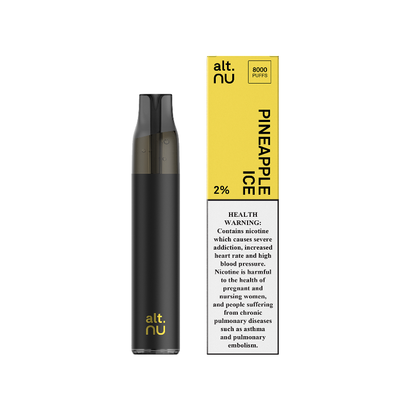 ALT NU DISPOSABLE 8000 PUFFS 2%
