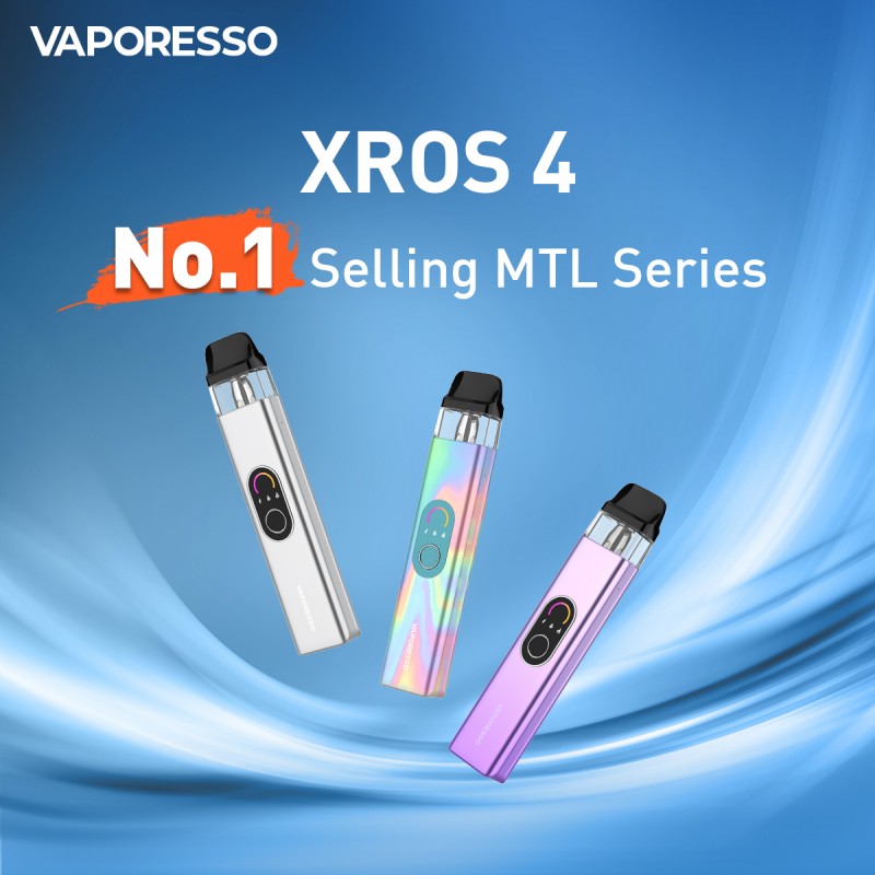 VAPORESSO XROS 4 POD KIT Rider Vapes VAPORESSO XROS 4 POD KIT Rider Vapes