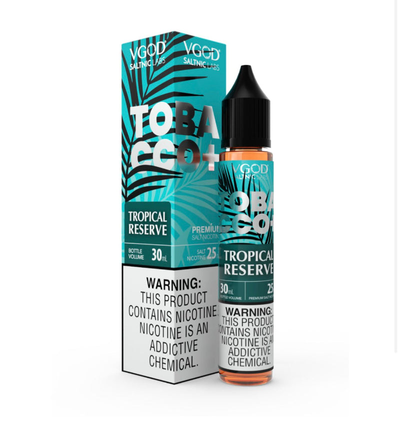 VGOD Tobacco Plus Tropical Reserve SaltNic 25MG