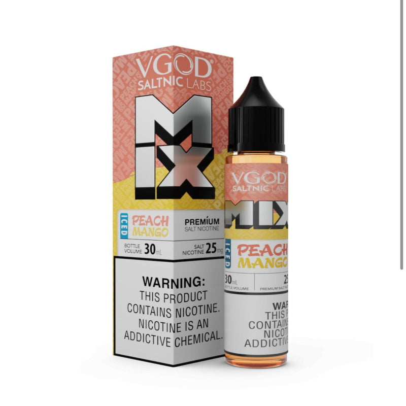 VGOD MIX Iced Peach Mango SaltNic 25MG