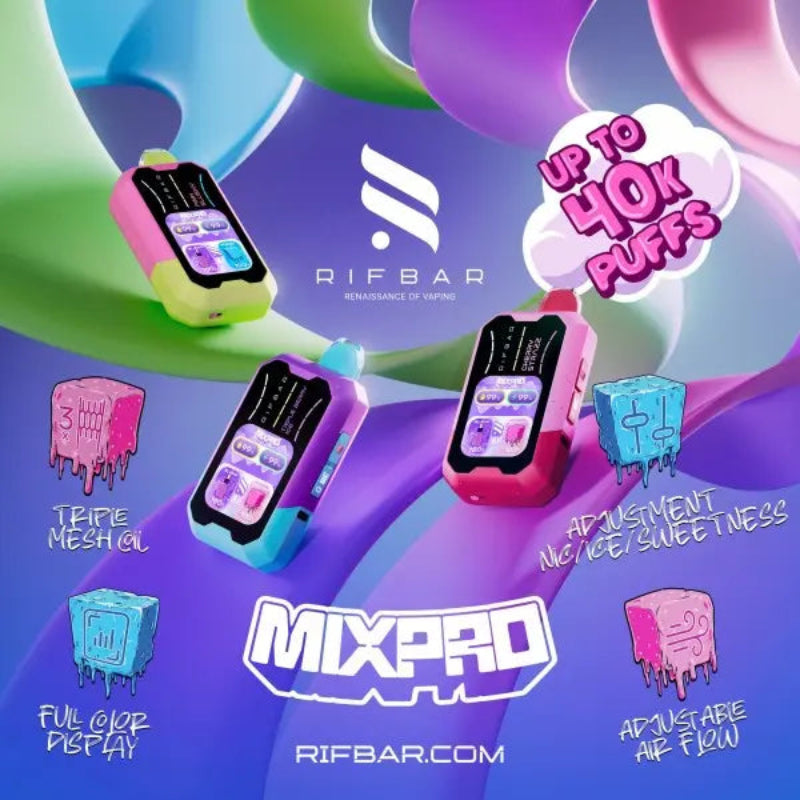 RIFBAR MIX PRO 40K PUFFS 2%