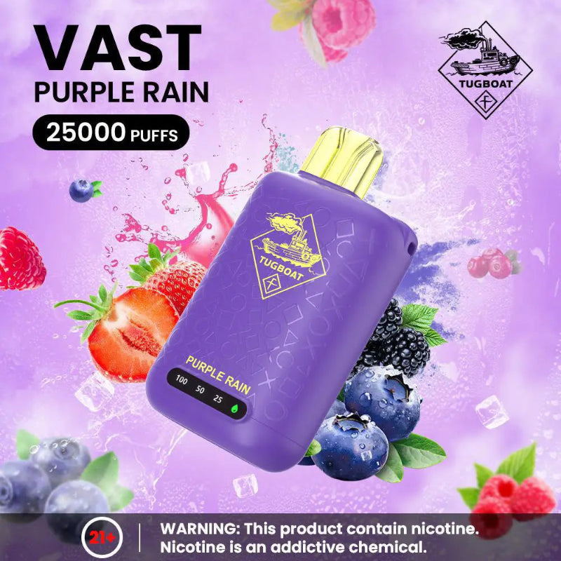 TUGBOAT VAST 25K PUFFS 5% – Rider Vapes