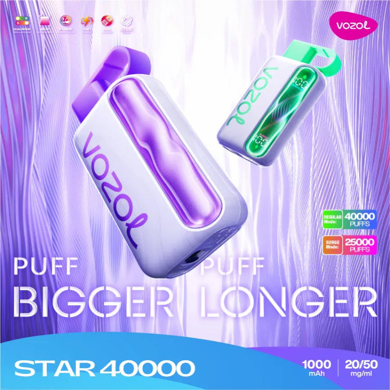 Vozol Star 40000 Puffs 50MG