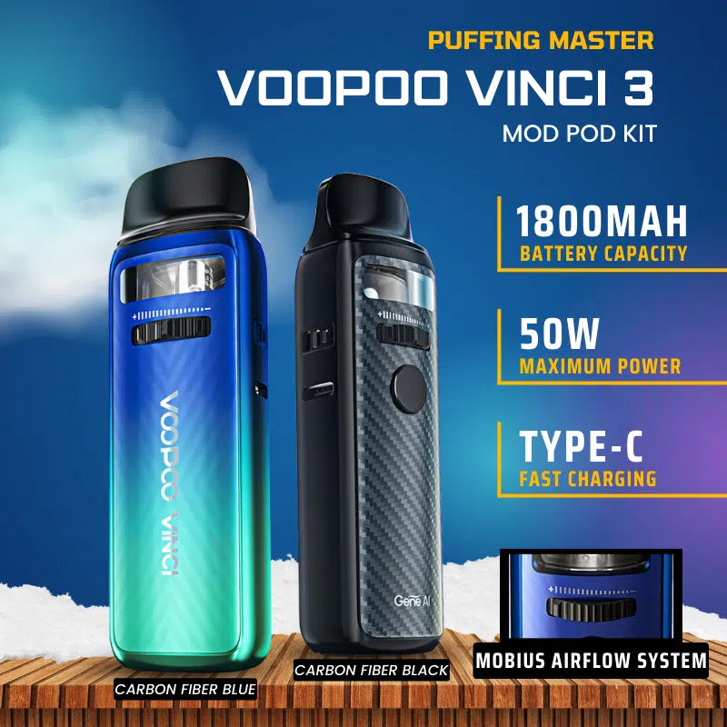 VOOPOO VINCI 3 Rider Vapes VOOPOO VINCI 3 Rider Vapes
