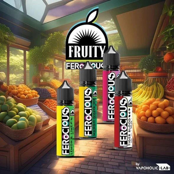 FEROCIOUS BAR JUICE FREEBASE 3MG /6MG/12MG 60ML
