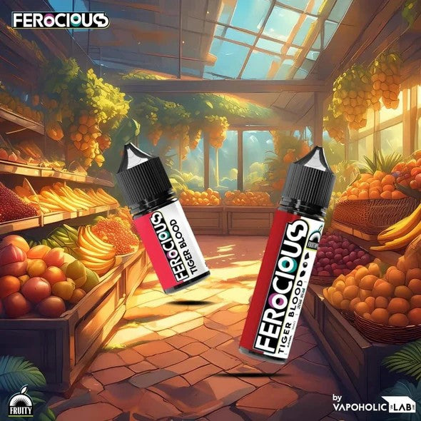 FEROCIOUS BAR JUICE FREEBASE 3MG /6MG/12MG 60ML