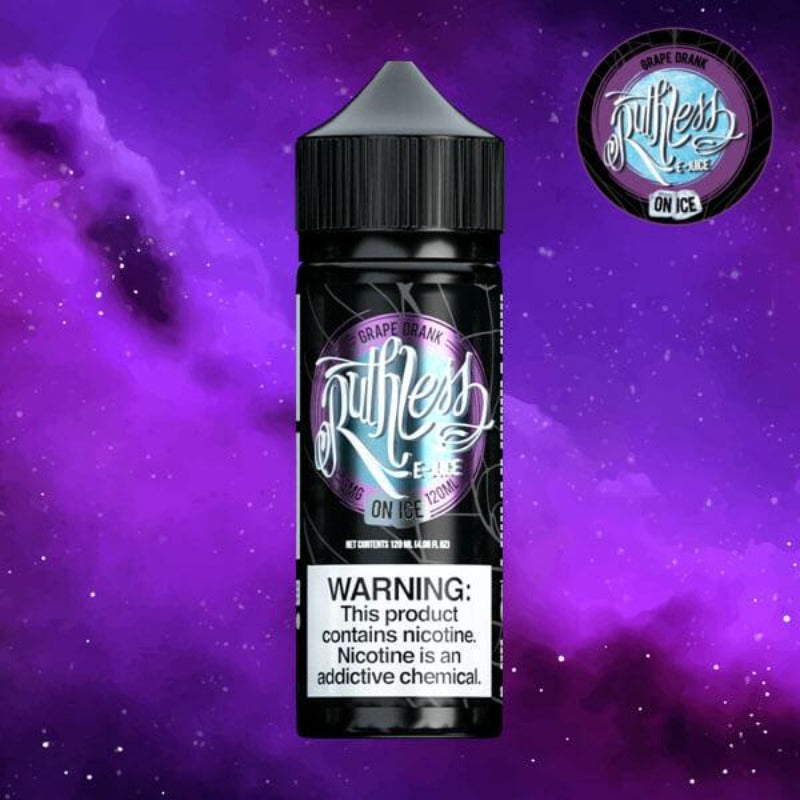 grape drank vape juice RUTHLESS GRAPE DRANK ICE 120ML – Rider Vapes