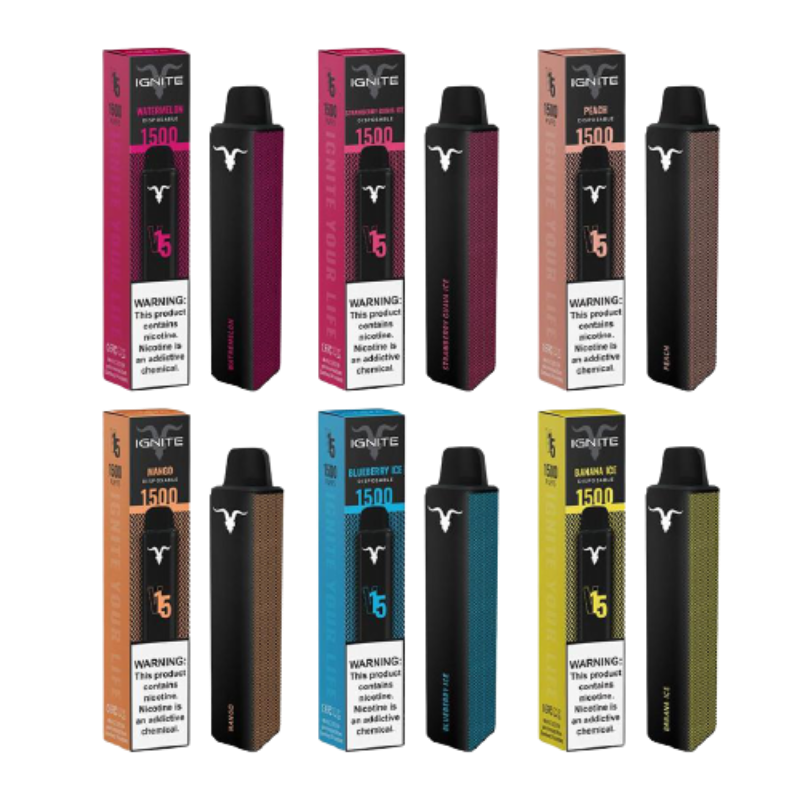 IGNITE V15 DISPOSABLE 1500 PUFFS 20MG Rider Vapes IGNITE V15 DISPOSABLE 1500 PUFFS 20MG Rider Vapes