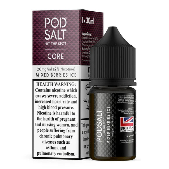 POD SALT CORE MIXED BERRIES