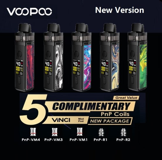 VOOPOO VINCI 5 COMPLIMENTARY COIL KIT Rider Vapes VOOPOO VINCI 5 COMPLIMENTARY COIL KIT Rider Vapes