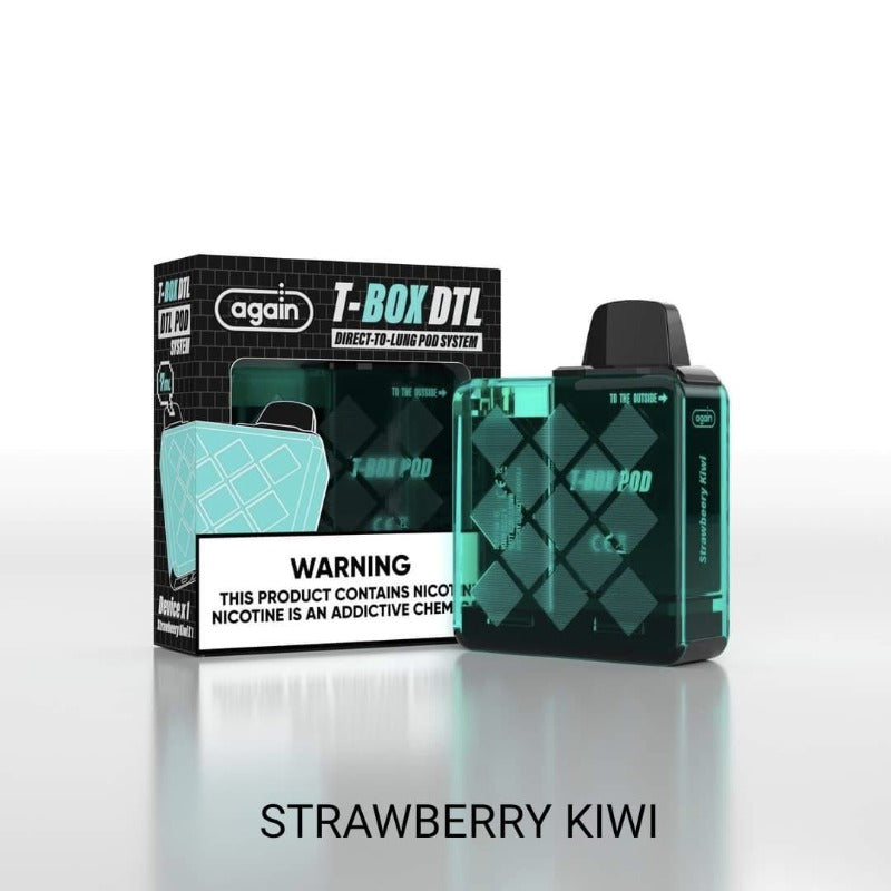 AGAIN T-BOX DTL POD KIT Rider Vapes AGAIN T-BOX DTL POD KIT Rider Vapes