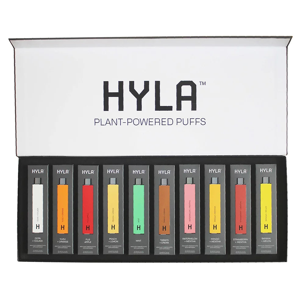 HYLA DISPOSABLE 4500 PUFFS-0MG