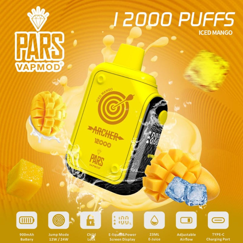 PARS ARCHER 12000 PUFFS