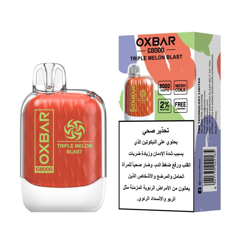 OXBAR G8000 PUFFS