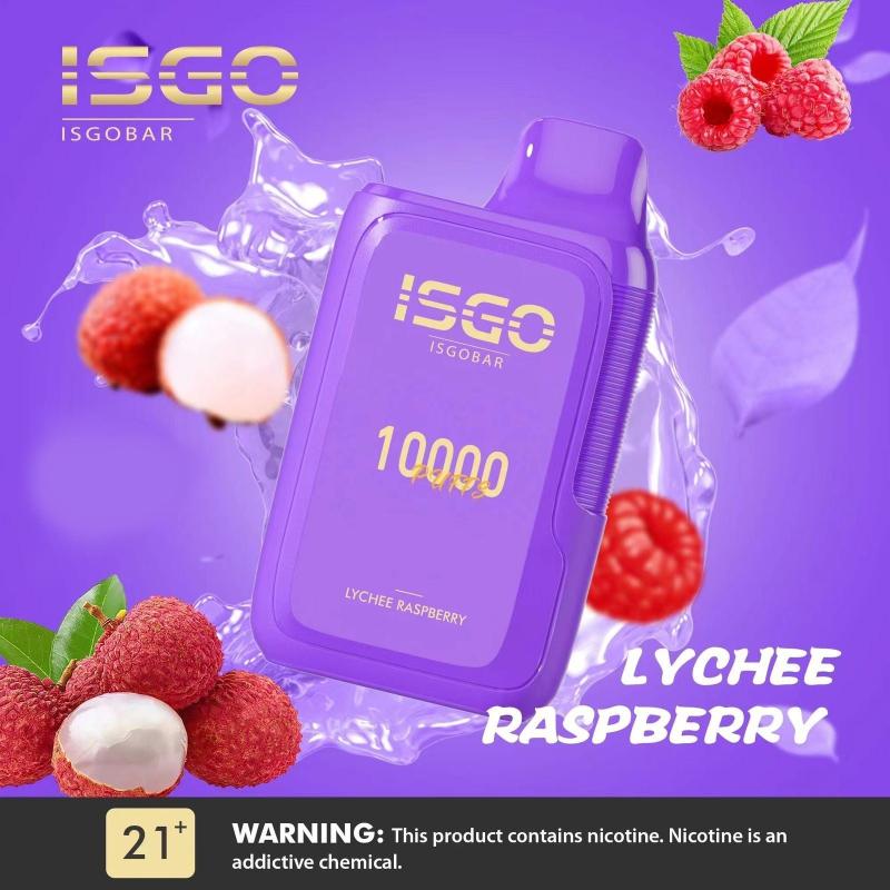 شريط ISGO BAR للاستخدام مرة واحدة 10000 نفخة