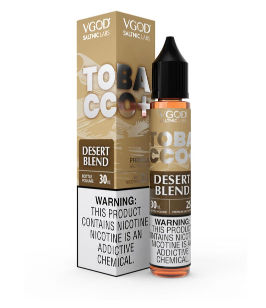 VGOD Tobacco Plus Desert Blend SaltNic 25MG