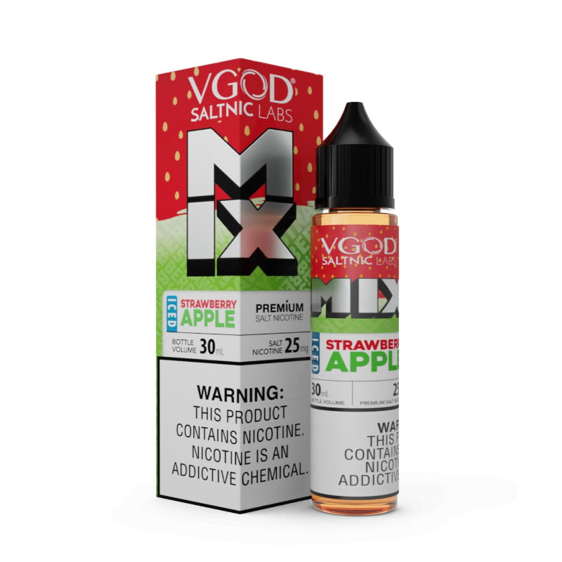 VGOD MIX Iced Strawberry Apple SaltNic 25MG