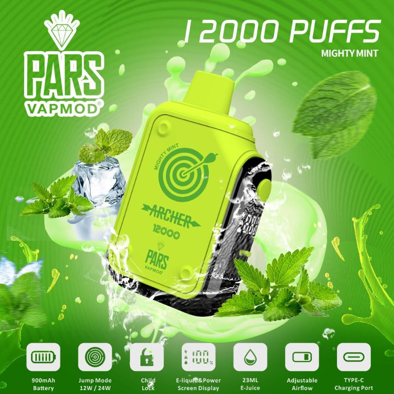 PARS ARCHER 12000 PUFFS