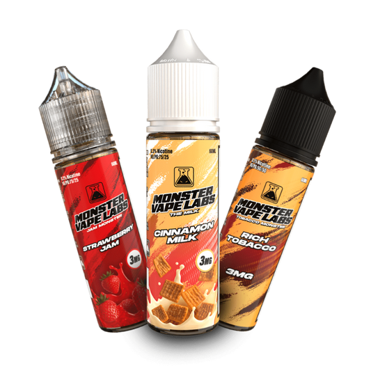 MONSTER VAPE LABS E-LIQUID 3MG 60ML