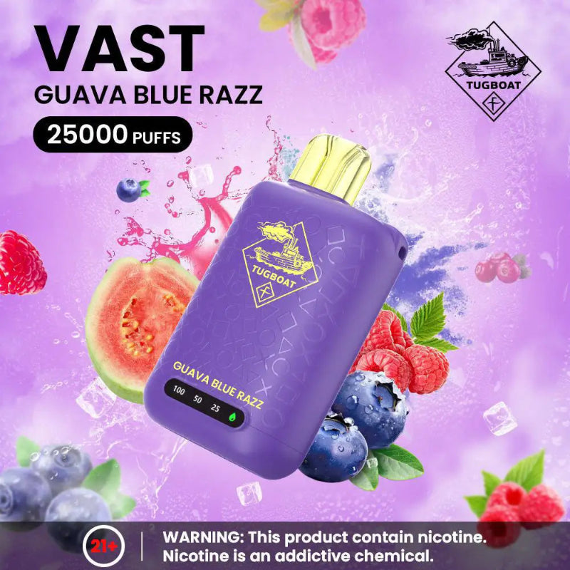 TUGBOAT VAST 25K PUFFS 5%