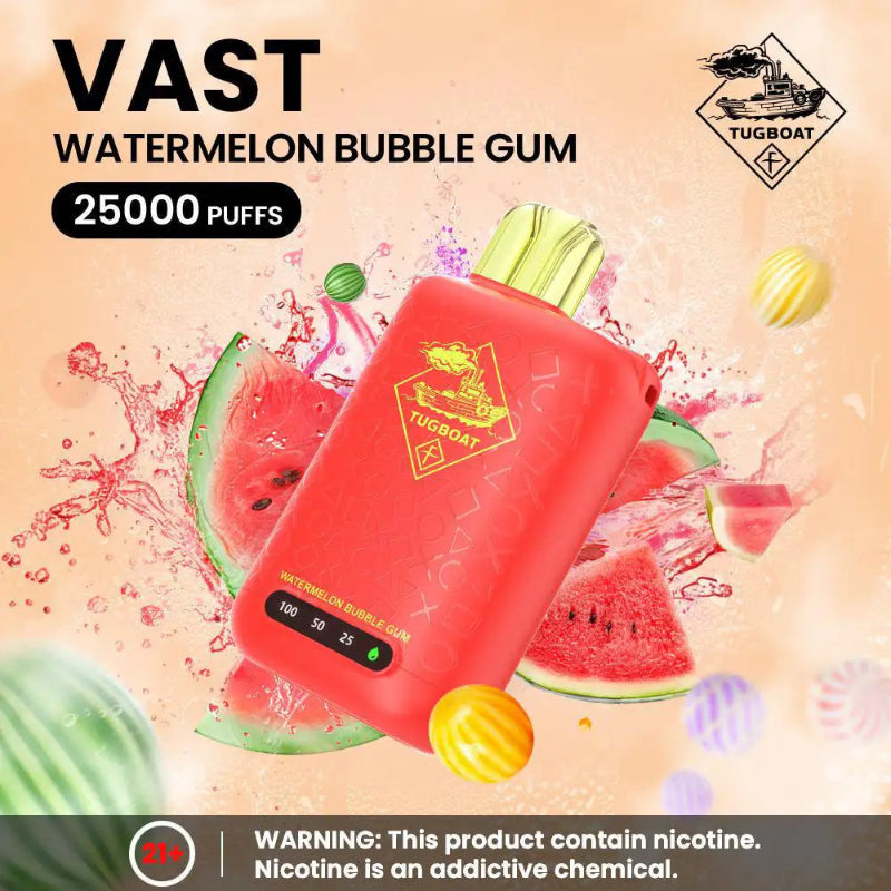 TUGBOAT VAST 25K PUFFS 5%