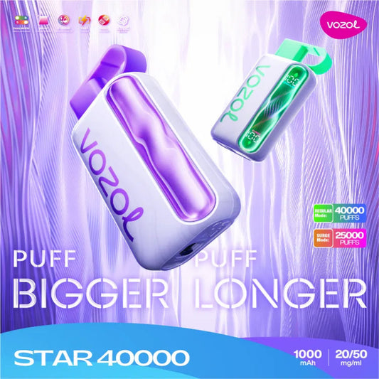 Vozol Star 40000 Puffs 50MG