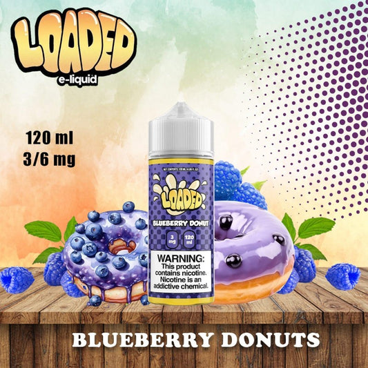 LOADED BLUEBERRY DONUT 120ML