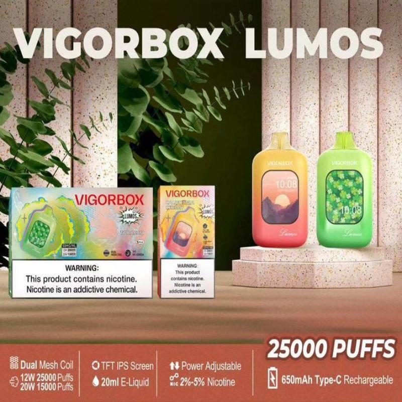 VIGORBOX LUMOS 25K PUFFS