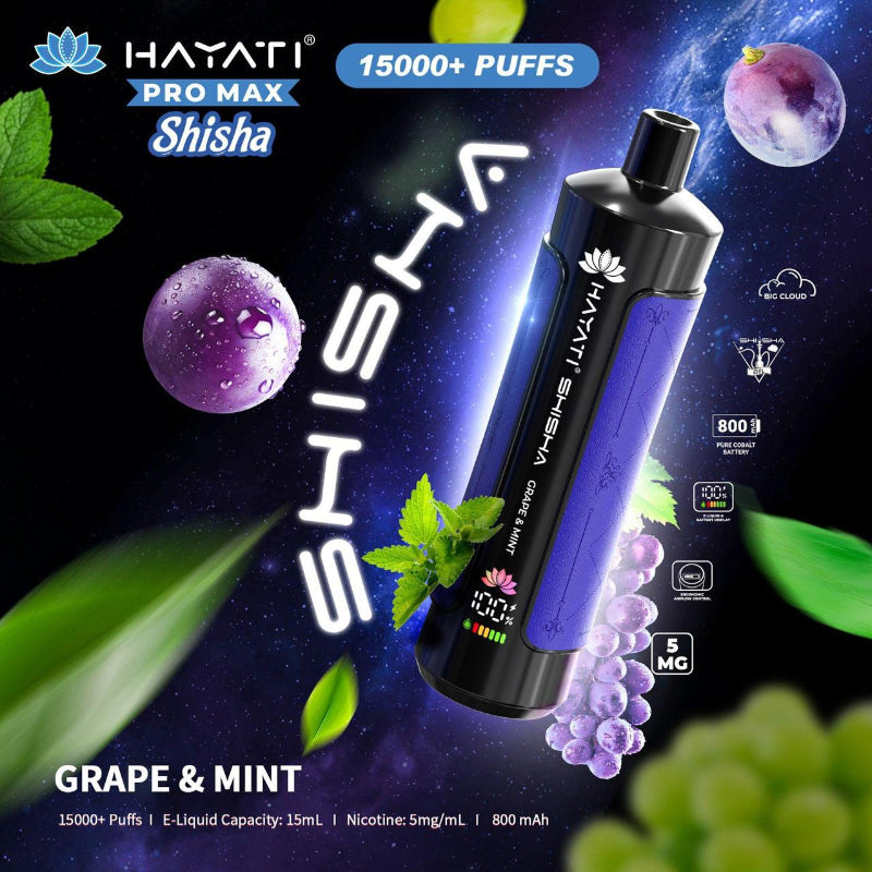 HAYATI PRO MAX SHISHA
