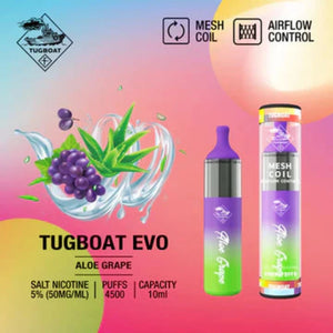 TUGBOAT EVO 4500 PUFFS - 5%