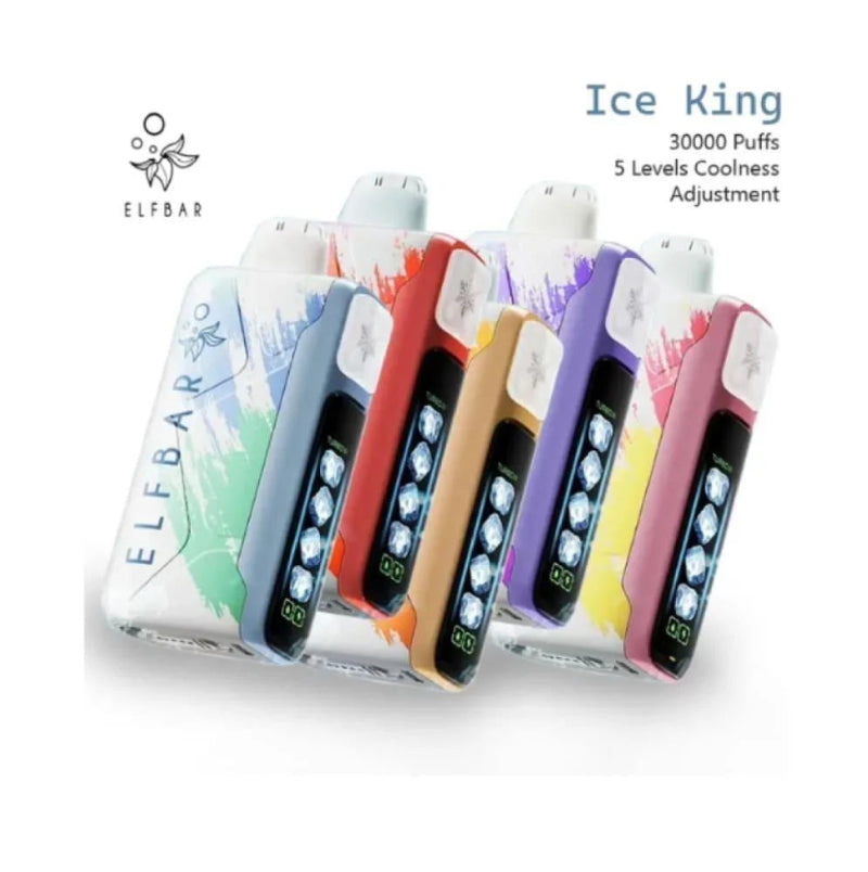 ELF BAR ICE KING 30k PUFFS Rider Vapes ELF BAR ICE KING 30k PUFFS Rider Vapes