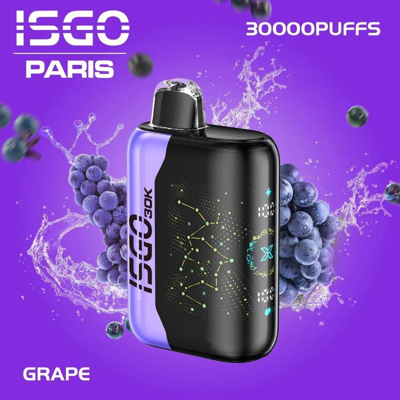 ISGO PARIS 30K PUFF DISPOSABLE VAPE