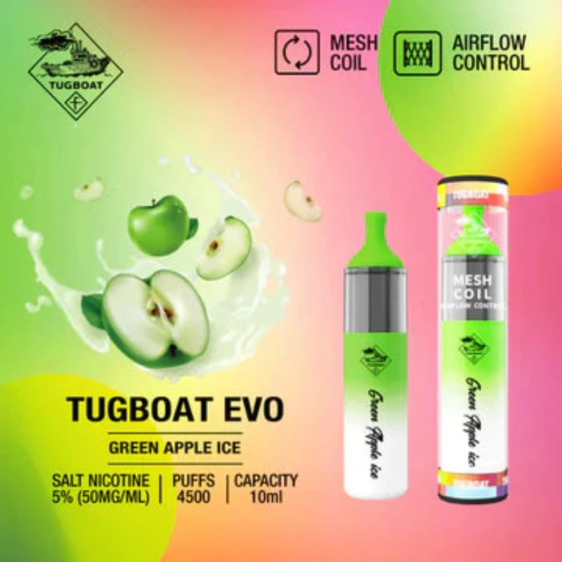 TUGBOAT EVO 4500 PUFFS - 5%