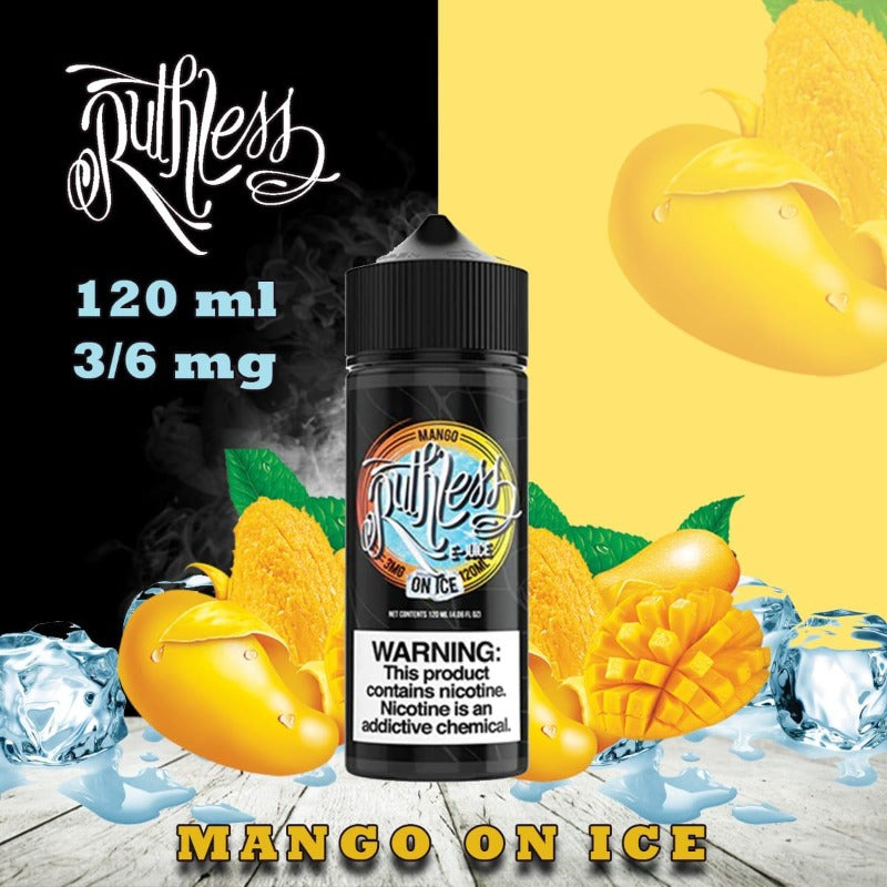 RUTHLESS MANGO ON  ICE 120ML