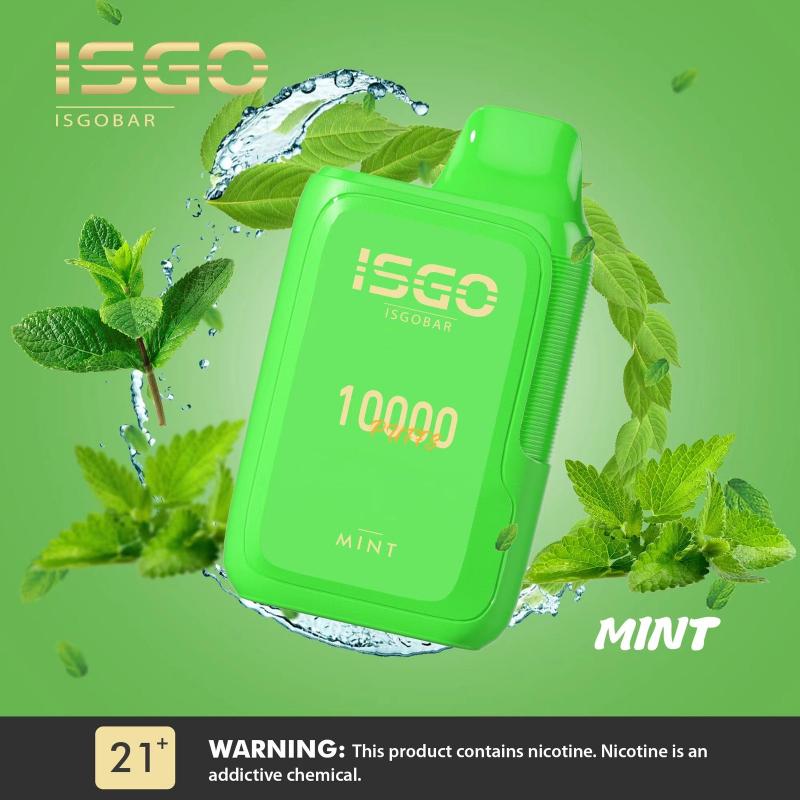 شريط ISGO BAR للاستخدام مرة واحدة 10000 نفخة