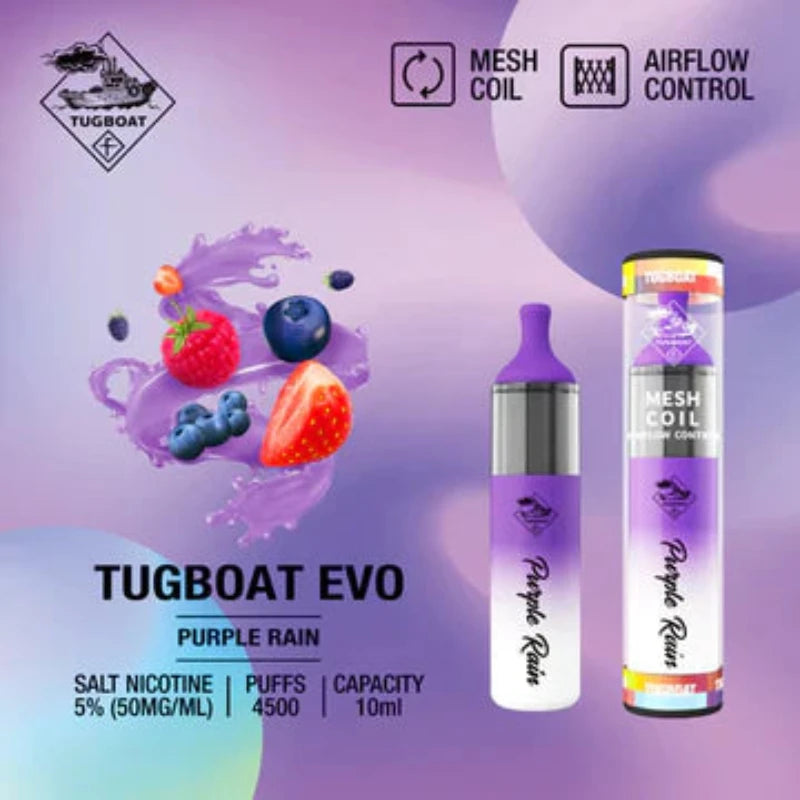 TUGBOAT EVO 4500 PUFFS - 5%