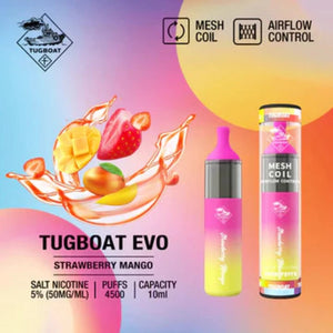 TUGBOAT EVO 4500 PUFFS - 5%