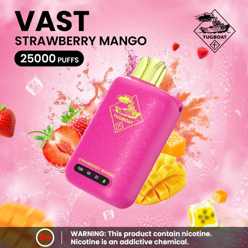 TUGBOAT VAST 25K PUFFS 5%