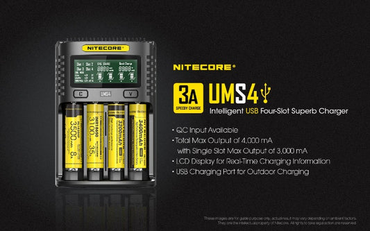 NITECORE UMS4 3A SPEEDY CHARGE