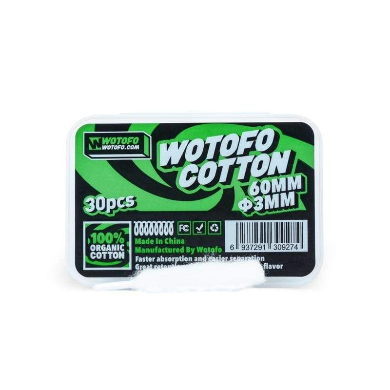 WOTOFO AGLETED 3MM XFIBER COTTON