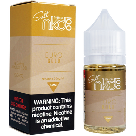 NAKEDSALT TOBACCO EURO GOLD 30ML