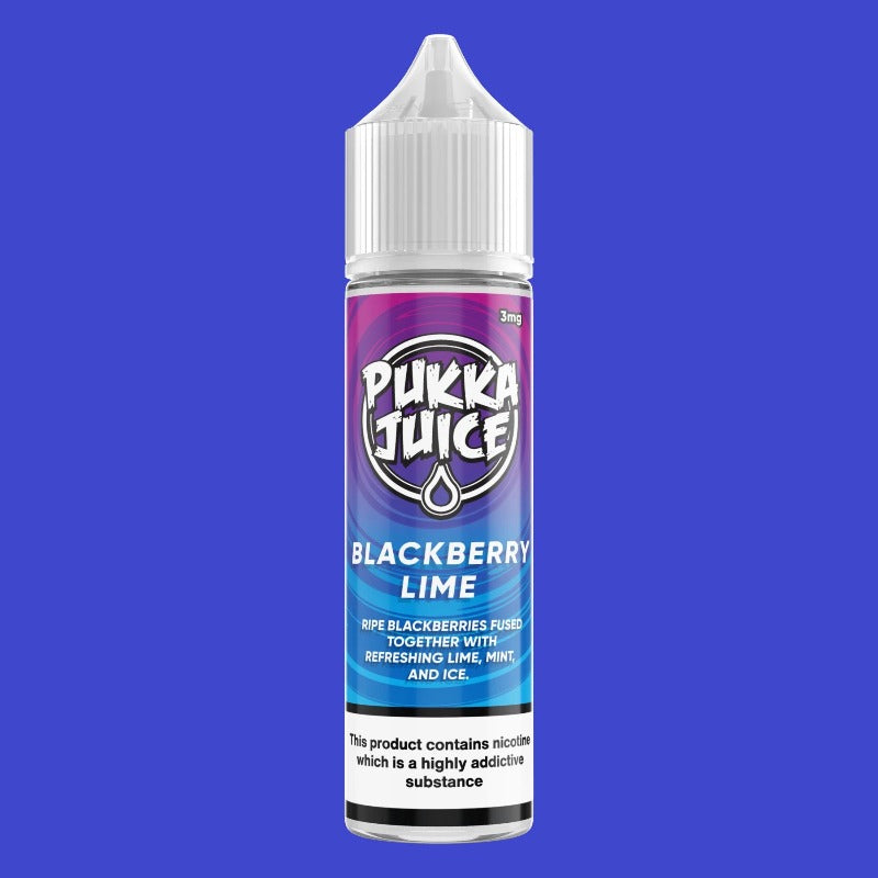 PUKKA BLACKBERRY LIME 3mg 60ml