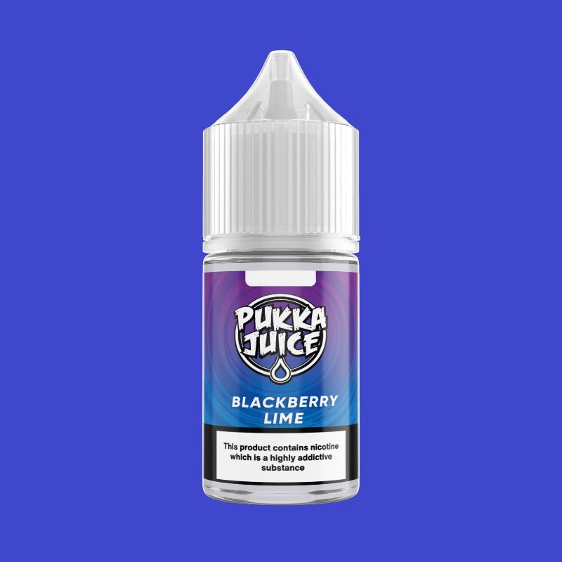 PUKKA BLACKBERRY LIME SALTNIC