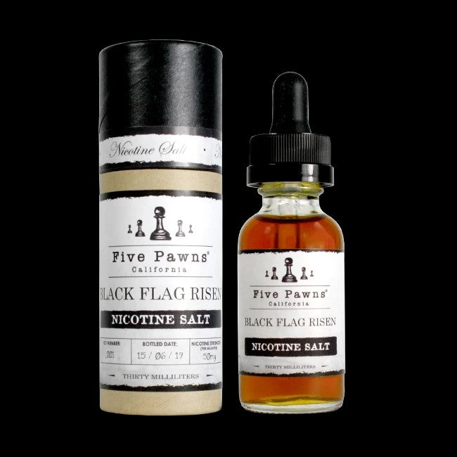 FIVE PAWNS BLACK FLAG RISEN SALTNIC