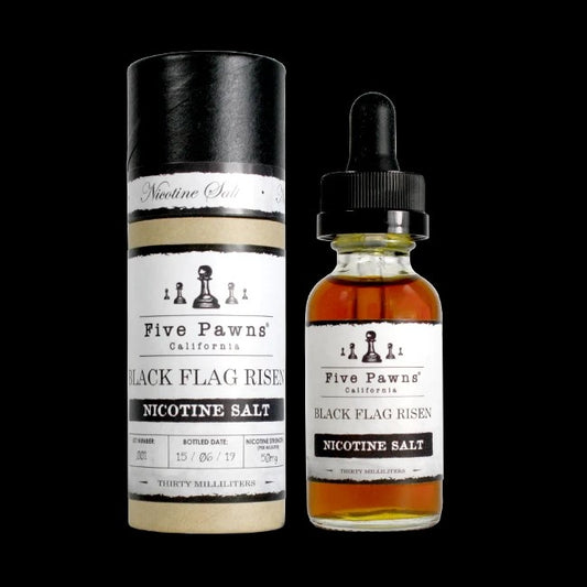 FIVE PAWNS BLACK FLAG RISEN SALTNIC