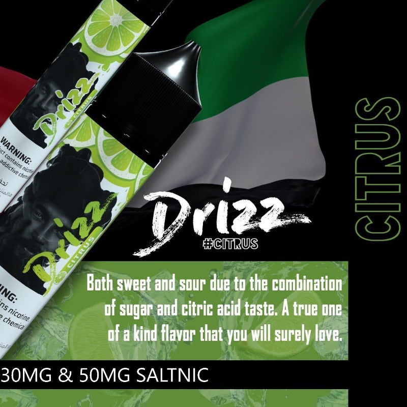 DRIZZ SALTNIC E-LIQUID - CITRUS