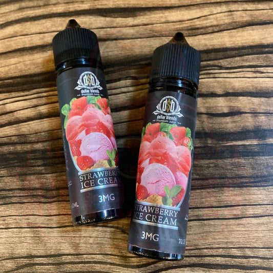 DOLLAR BLENDS STRAWBERRY ICE CREAM 3MG- 60ML