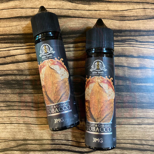 DOLLAR BLENDS TOBACCO BISCUIT & CARAMEL - 60ML