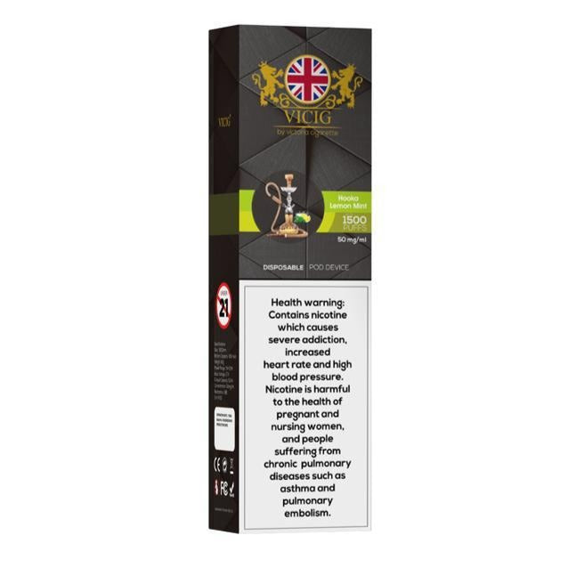 VICIG 1500 PUFFS 50MG - 5%