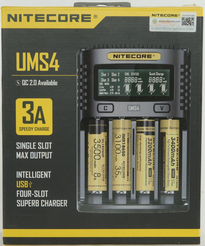 NITECORE UMS4 3A SPEEDY CHARGE